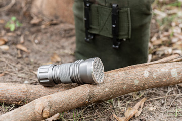 Fototapeta premium pocket flashlight for EDC