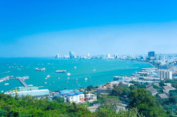 Seaside city of Thai