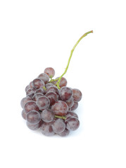grapes with a against white background