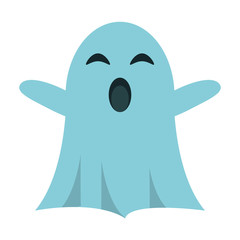 ghost april fools s day vector illustration eps 10