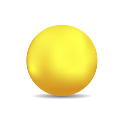 Bronze or gold spheres or ball