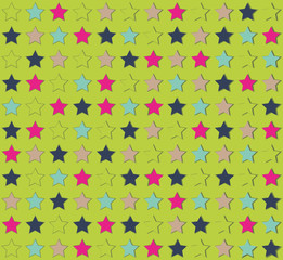 Vector background with stars