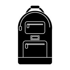 backpack school design pictogram vector illustration eps 10