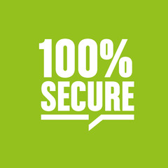 100% secure