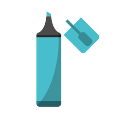 marker school utensil image vector illustration eps 10