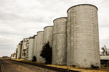 Silos or Grain Elevators