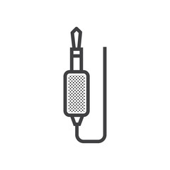 Audio Adapter icon Dotted Style