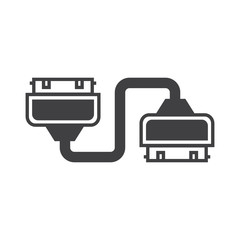 Twin Adapter Black icon