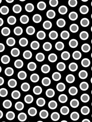 Round backdrop with irregular pattern for futuristic concept