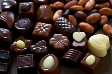 chocolate still life