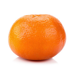 Orange fruit isolated on white background.