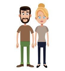 couple family adult image vector illustration eps 10