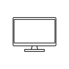 Modern tv technology icon vector illustration graphic design