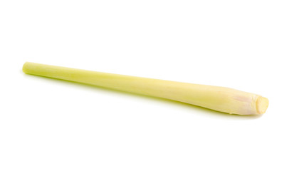 Lemon grass on white background
