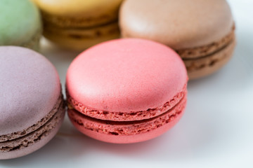 macaroons on a dish