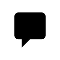 Bubble chat speakbox icon vector illustration graphic design