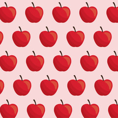 apple fruit seamless pattern vector illustration eps 10