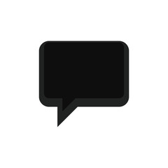 Bubble chat speakbox icon vector illustration graphic design