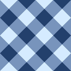 Blue checkered seamless background
