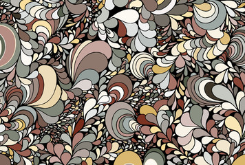 Abstract background from multi-colored figures.Vector