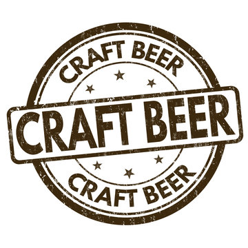 Craft Beer sign or stamp