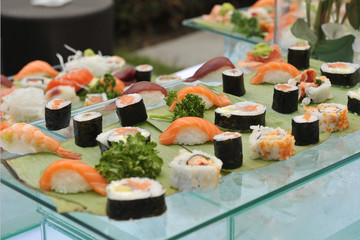 Close-up of Japanese food - Sushi