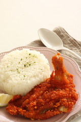 spicy chicken and rice