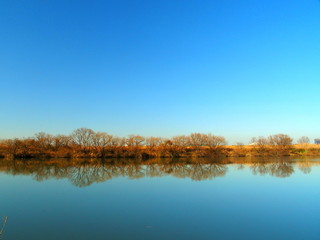 1月の江戸川風景