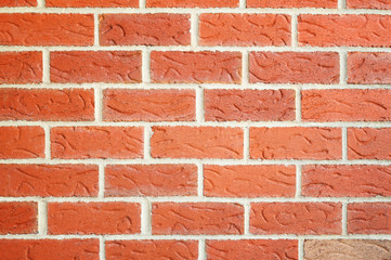 Background and texture with brick wall