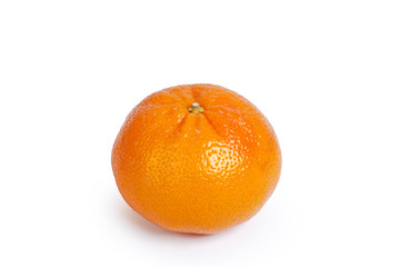 Mandarin isolated on white background