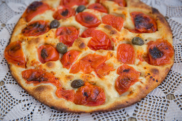 Italian focaccia bread