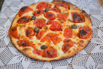 Italian focaccia bread