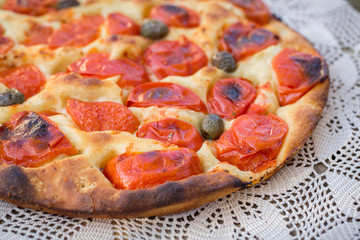 Italian focaccia bread