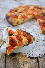 Italian focaccia bread