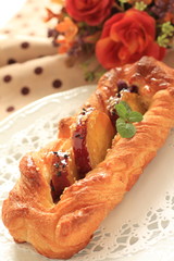 homemade, sweet potato pastry