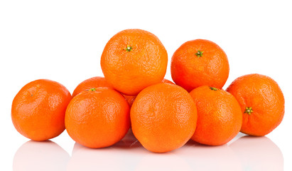 Ripe tasty tangerines