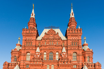 Fototapeta na wymiar Moscow State Historical Museum