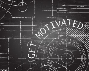 Get Motivated Blackboard Machine