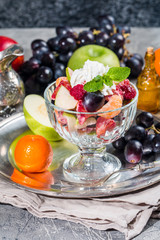 Sweet healthy fruit salad