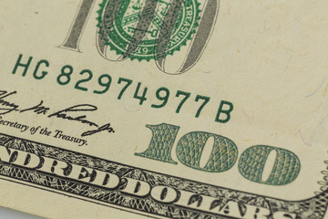 Viele Dollar Geldscheine