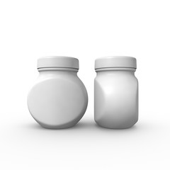 Capacity billet on white background