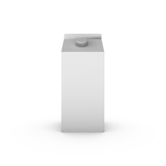 Capacity billet on white background