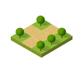 Natural ecological landscape