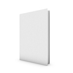 Book cover on white background
