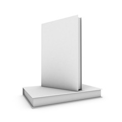Book cover on white background