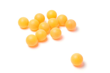 Tennis balls for table tennis ping pong