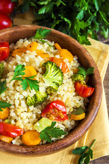 Bulgur with Vegetables