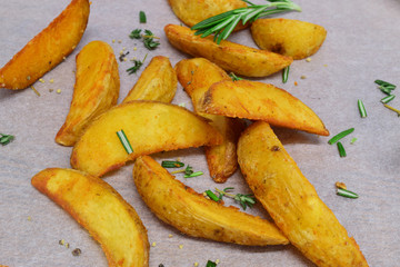 Wedges Kartoffelecken Pommes frites