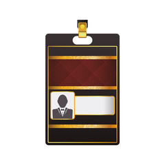 VIP card template icon vector illustration graphic design