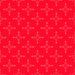 Vector Seamless geometry pattern flower, Abstract geometric background, print, retro texture, fashion design